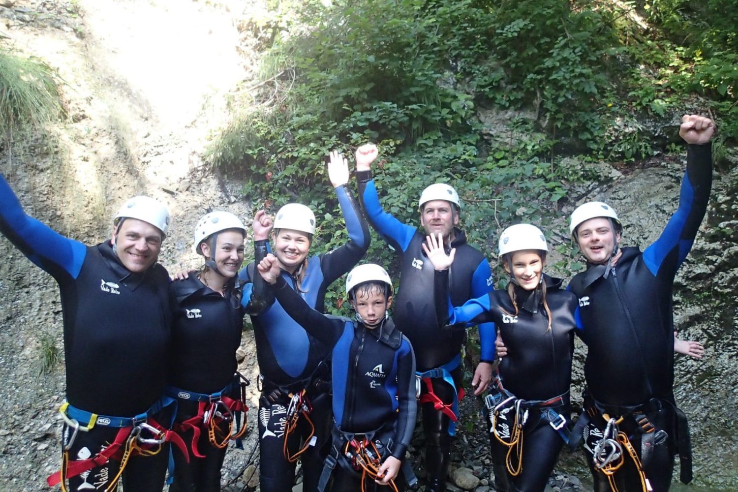Adrenaline canyoning slovenia