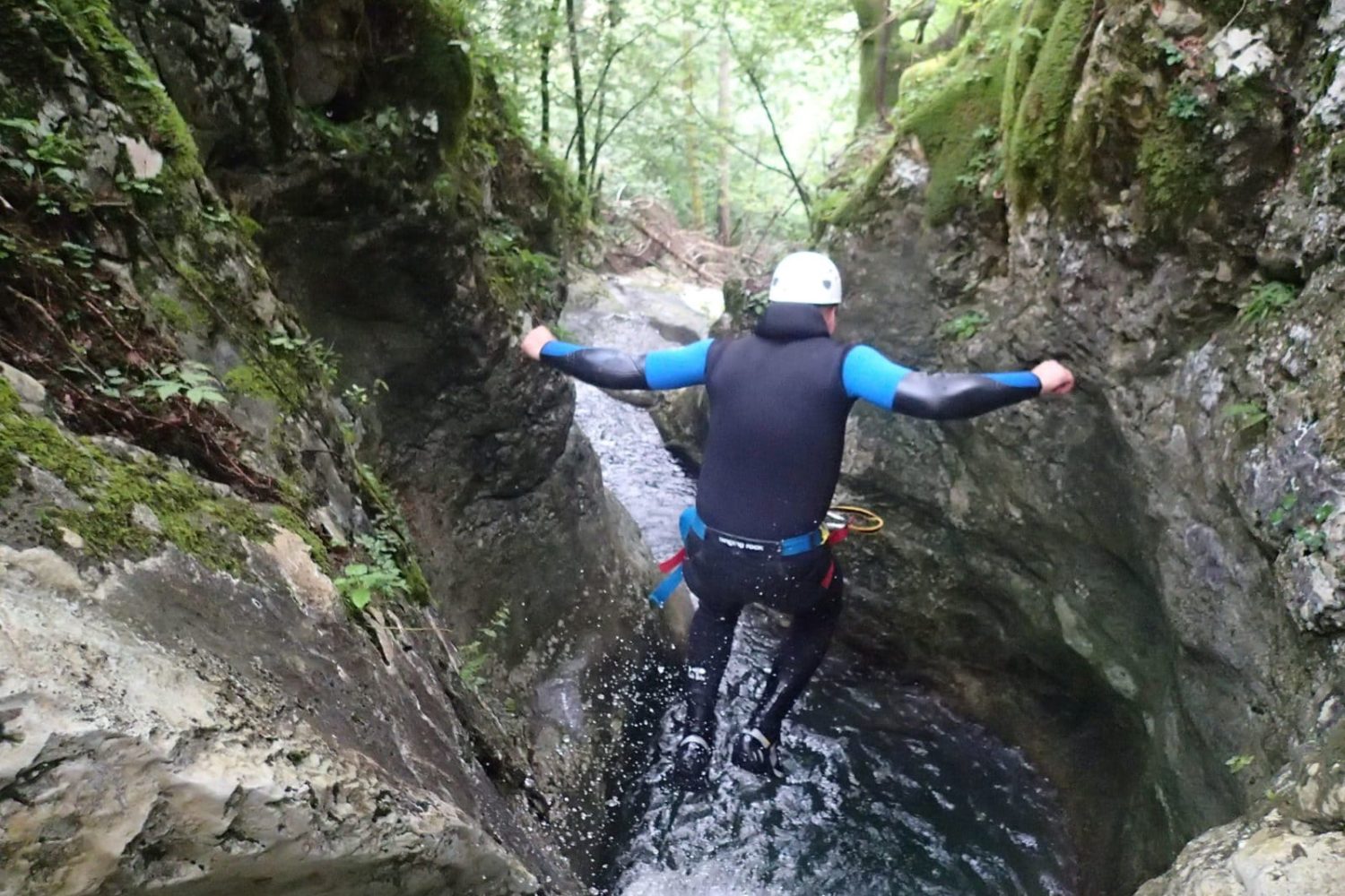 Canyoning in Bohinj lake