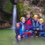Canyoning Bled is a fun and exciting adrenaline activity for families and students