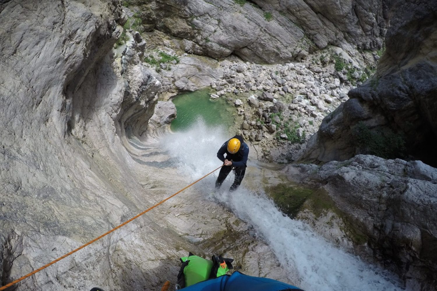 Bovec adrenaline canyoning activity