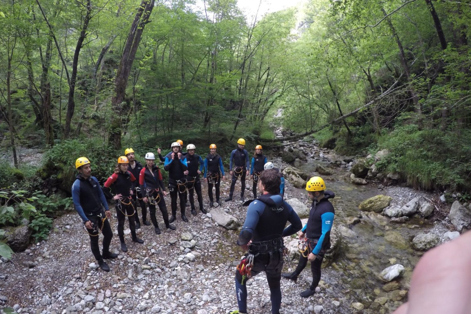 Canyoning in Fratarica