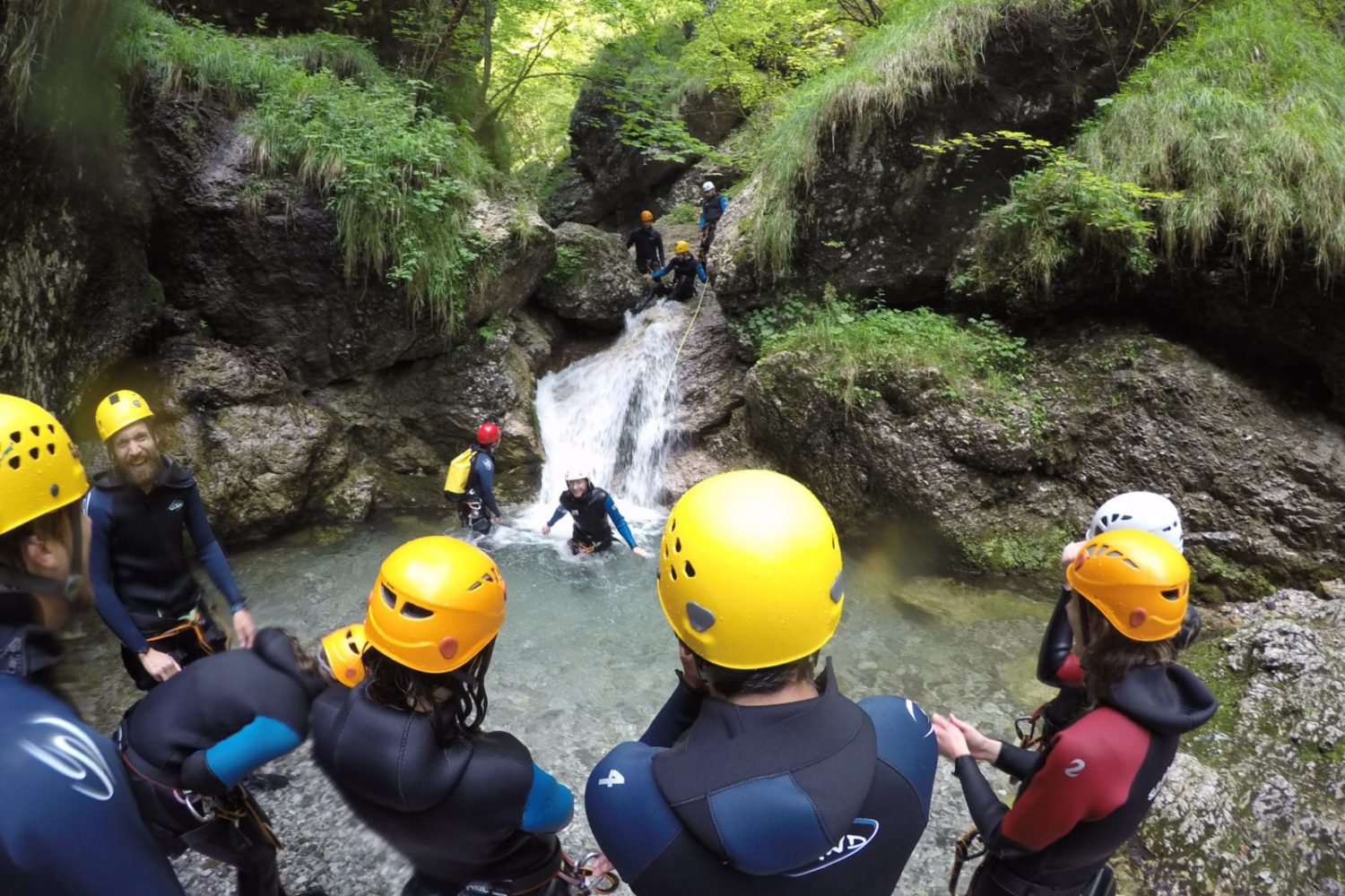 Canyoning in Sušec canyon