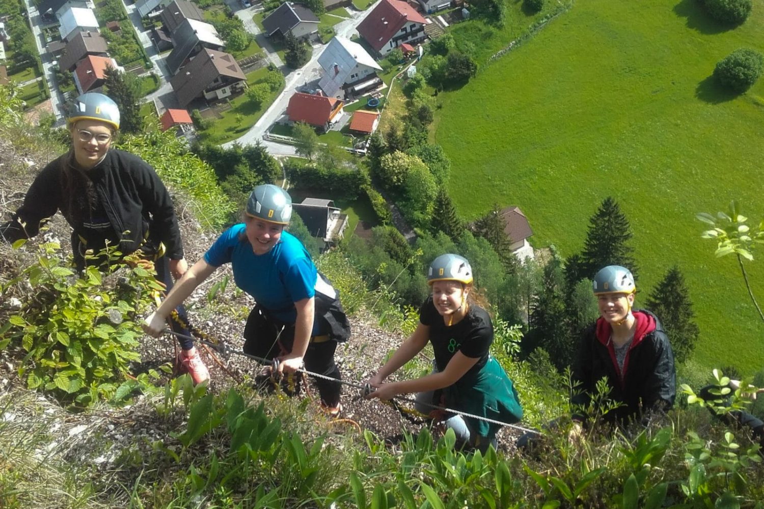 Climbing around Bled