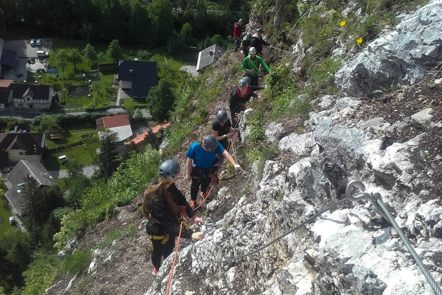 Climbing around Ljubljana