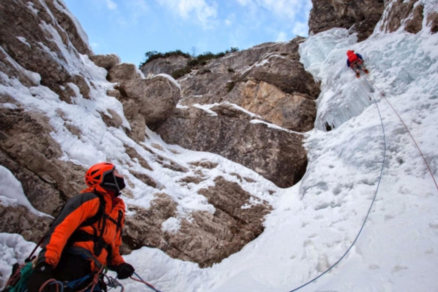 Ice climbing in Slovenia from Bled or Ljubljana