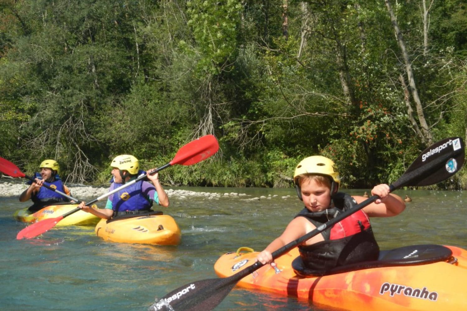 Kayaking in Bled area