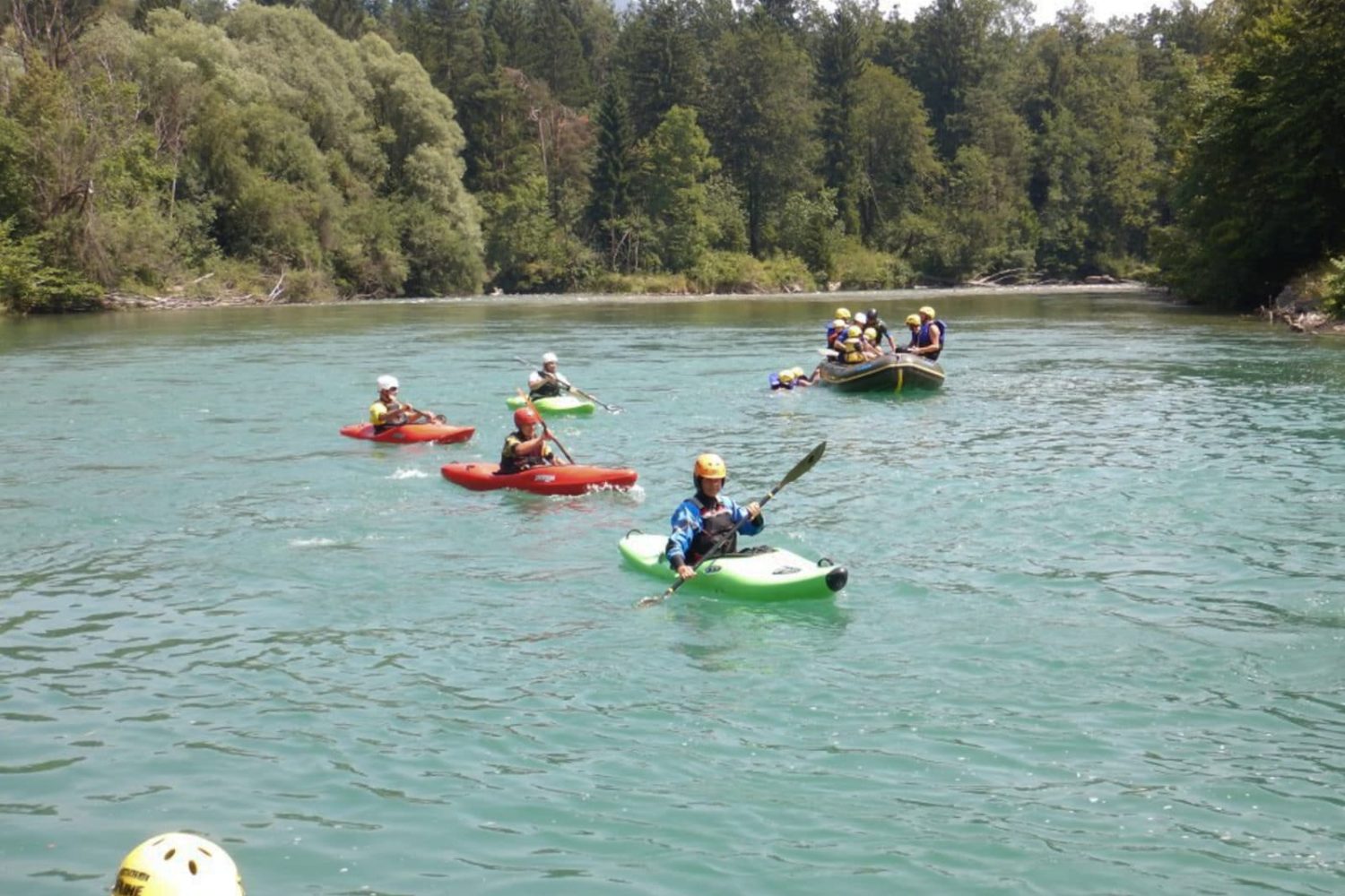 Kayaking in Bled Slovenia