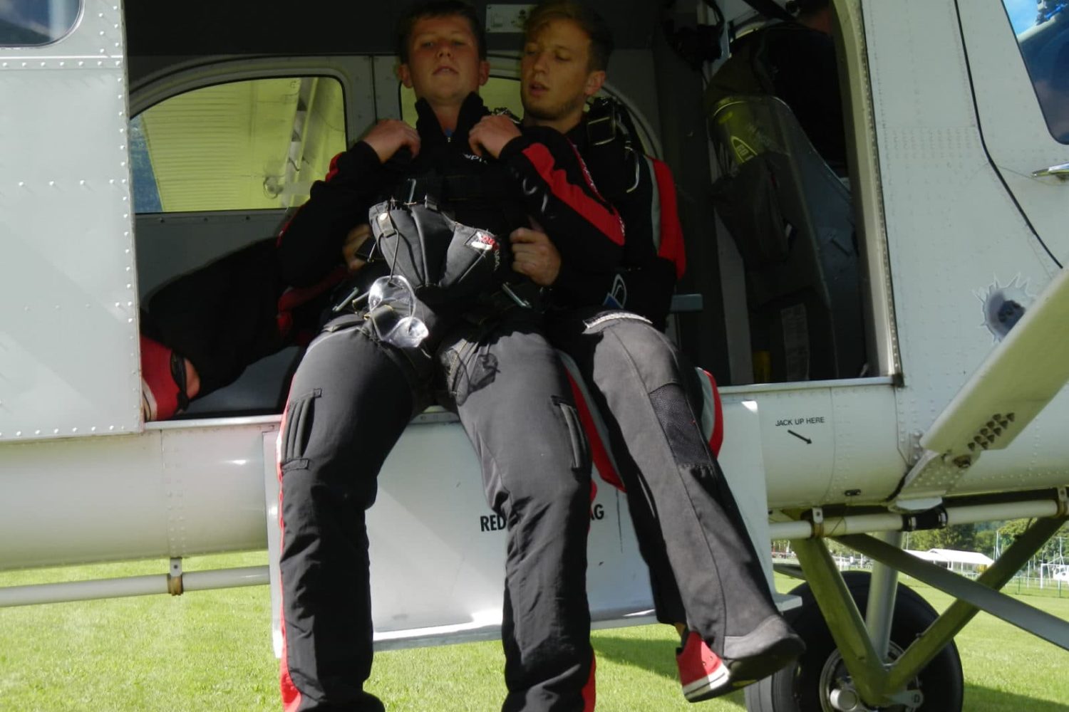 Skydiving in triglav national park
