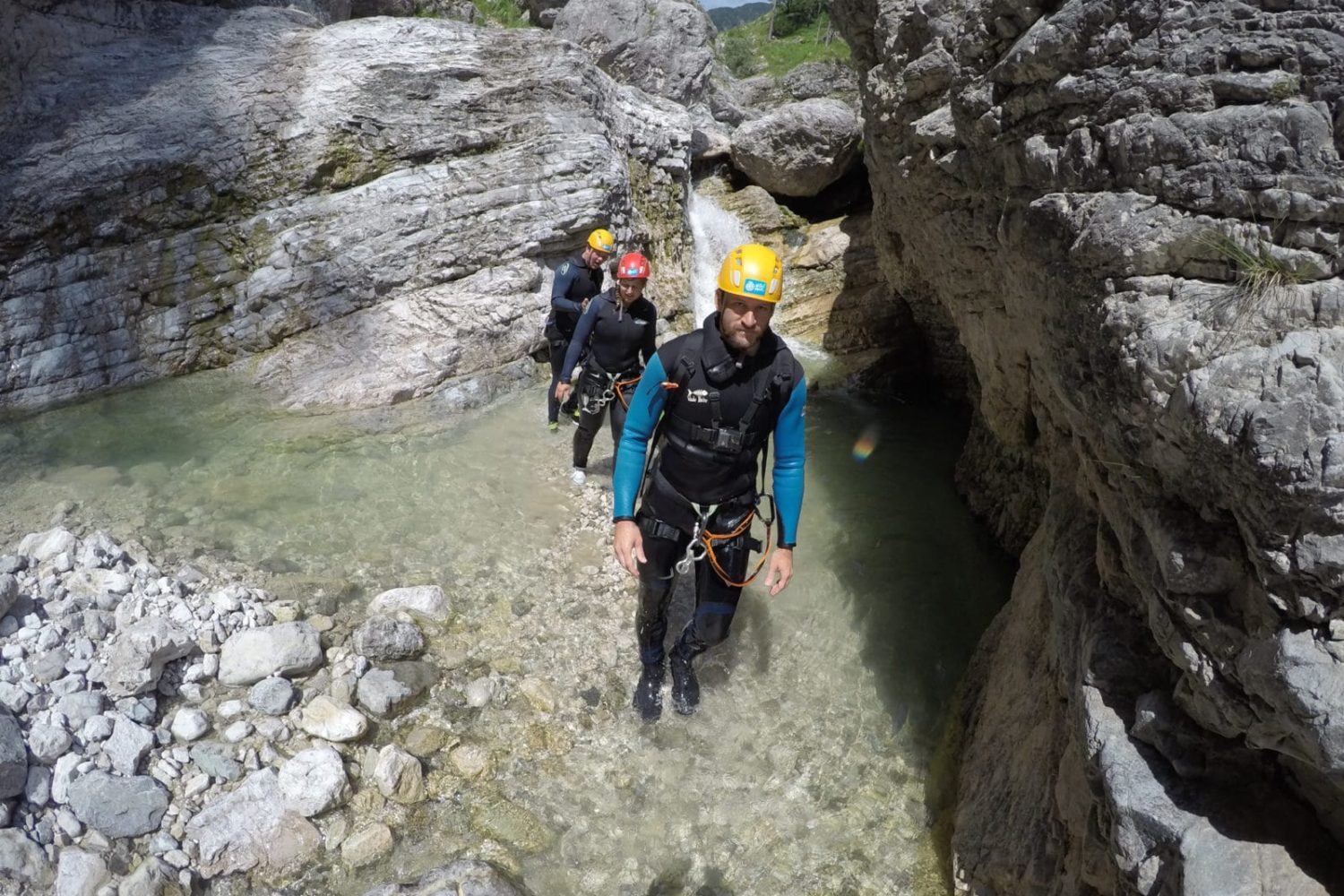Soča canyon