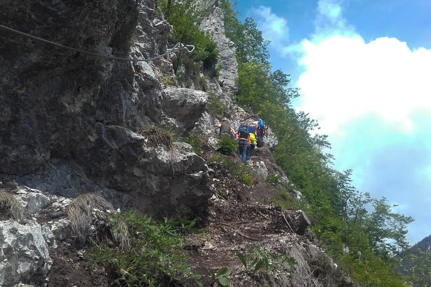 Via ferrata from Bled lake