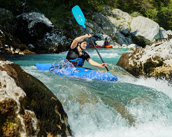 The best White water kayaking in Slovenia