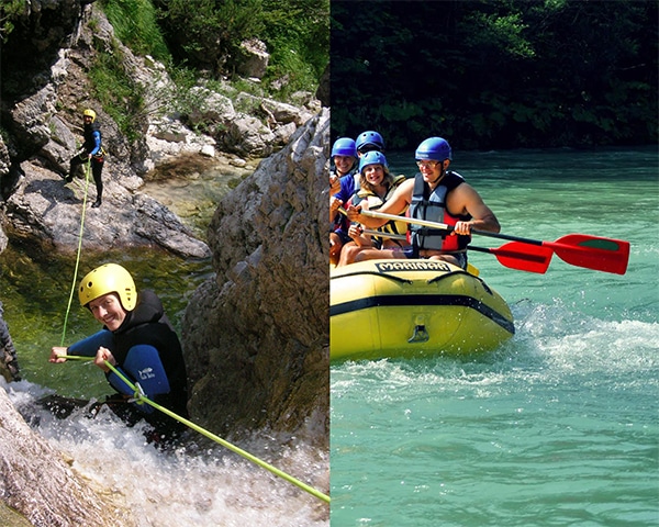 Adventure day in Bled Slovenia
