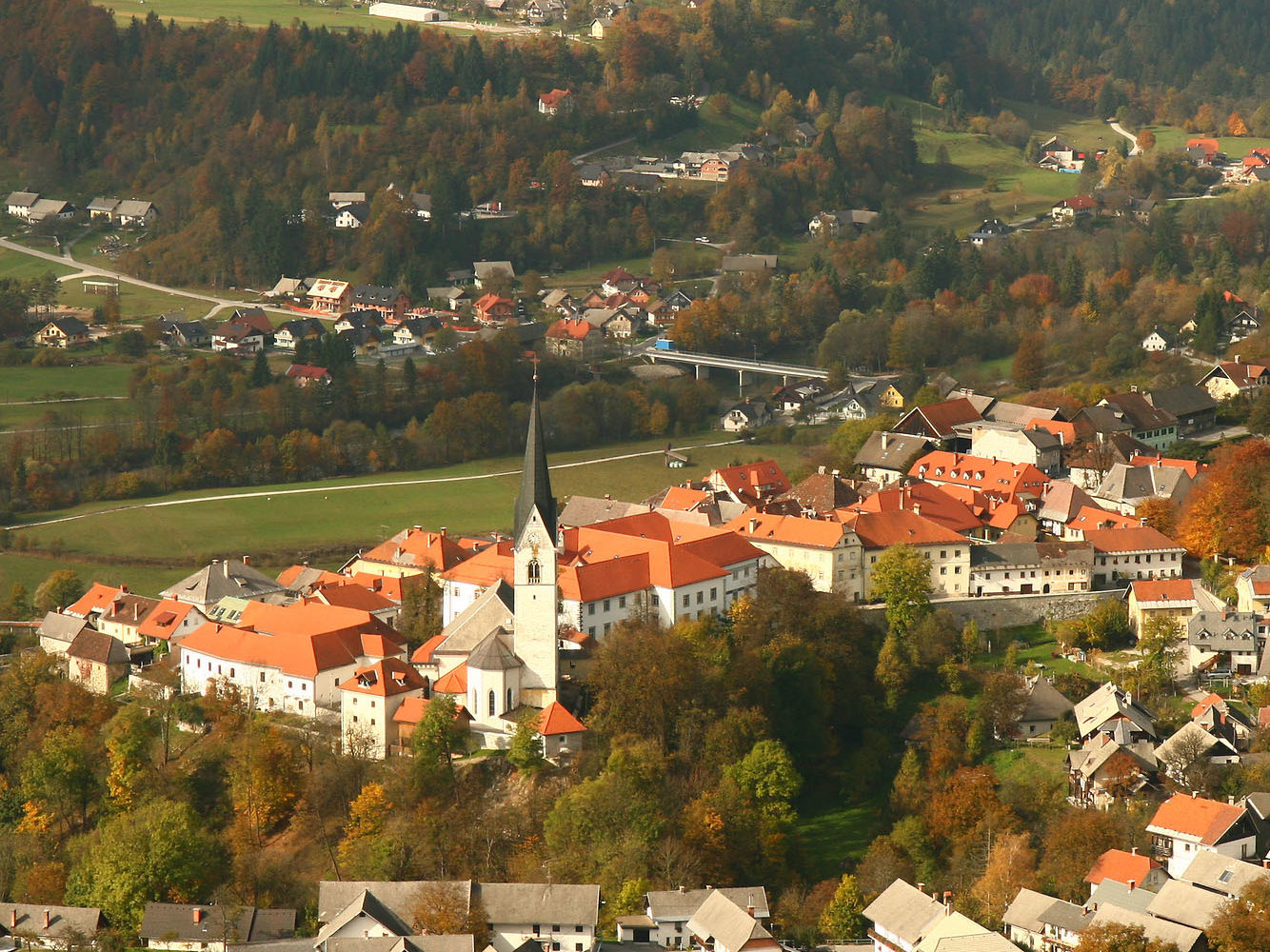 Radovljica from Ljubljana